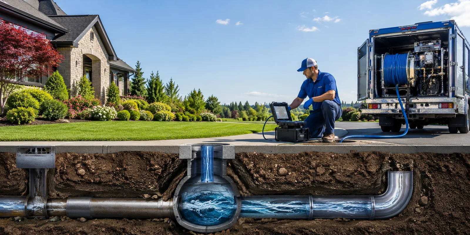 Drainage restoration information for Andrews, IN